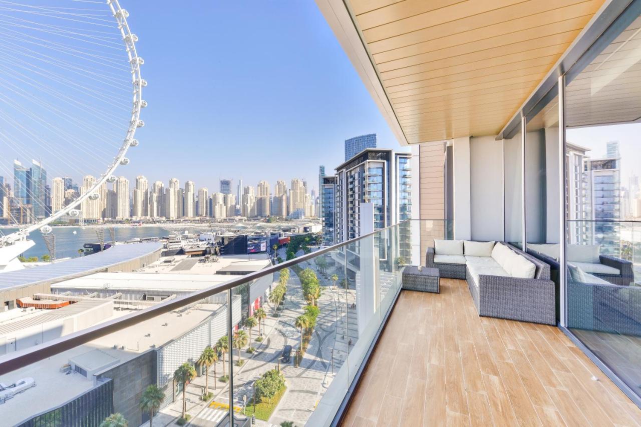 Luxury 2 Bedroom Beachfront Apt W Stunning Sea View Dubai Esterno foto